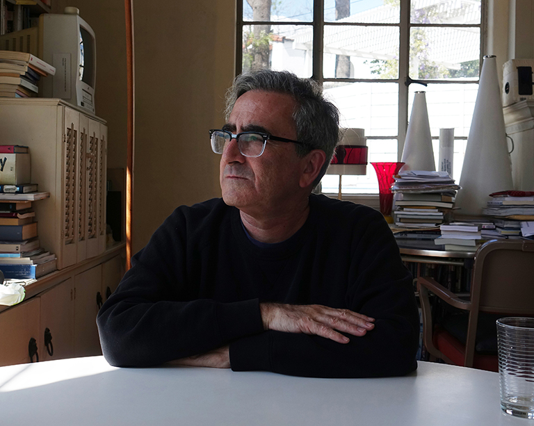 Author Tosh Berman in His Los Angeles Home