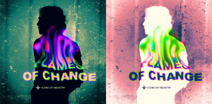 Flames of Change: Icons of Industry from Austin Texas presently lovely progressive rock with a hard message.