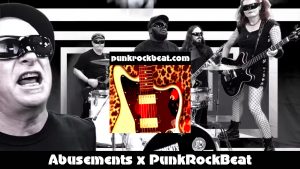 Image from youtube video of interview with Alabama's rock band, Abusements.